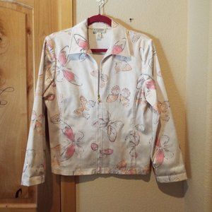 St. John Sport by Marie Gray Butterfly Jacket Size M